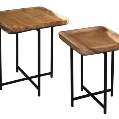 Leon Tray Nesting Table (Natural)