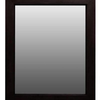 Ascot Solid Mahogany Timber Mirror (Chocolate)