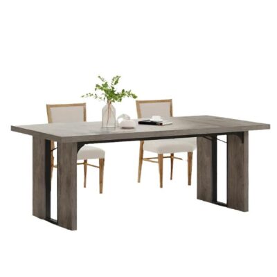 NNETMLT Rustic Rectangular Dining Table
