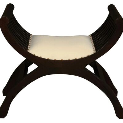 Sloan Single Seater Upholstered Stool (Chocolate) Sloan Single Seater Upholstered Stool (Chocolate)
