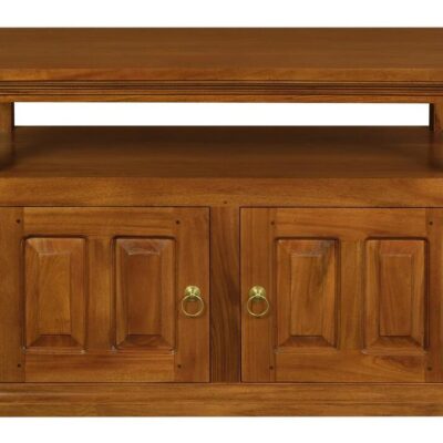 Tasmania 2 Door TV Stand (Light Pecan)