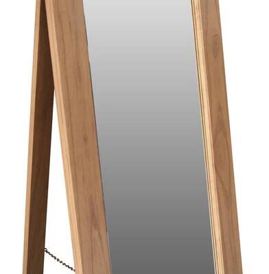Manhattan Solid Timber Frame Standing Mirror - Nautral