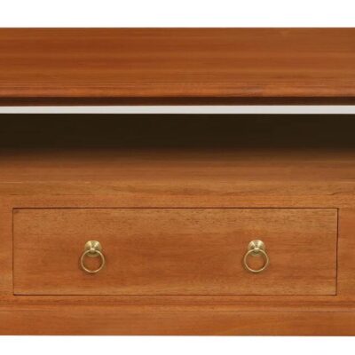Tasmania 2 Drawer Coffee Table - Light Pecan