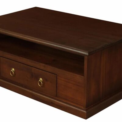 Tasmania 2 drawer Coffee Table - Mahogany