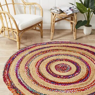 Atrium Target Multi By Rug Culture - 200X200CM - ROUND