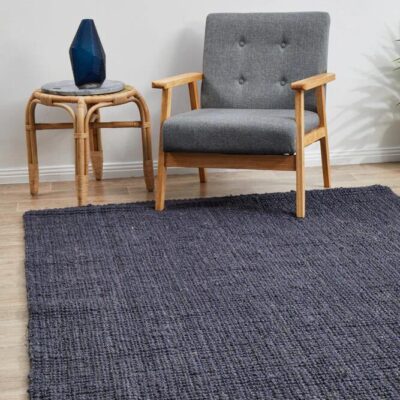 Atrium Barker Navy Rug by Rug Culture – 320X230CM Atrium Barker Navy Rug by Rug Culture - 320X230CM