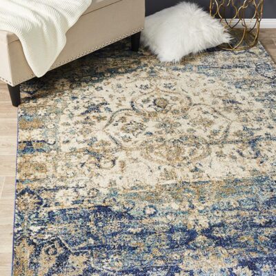 Anastasia 252 Blue Rug by Rug Culture – 400X300CM Anastasia 252 Blue Rug by Rug Culture - 400X300CM