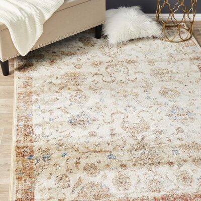 Anastasia 253 Ivory Rug by Rug Culture – 230X160CM Anastasia 253 Ivory Rug by Rug Culture - 230X160CM