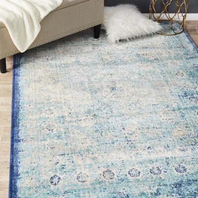 Anastasia 261 Blue Rug by Rug Culture – 400X300CM Anastasia 261 Blue Rug by Rug Culture - 400X300CM