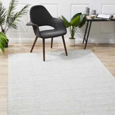 Allure Sky Cotton Rayon Rug by Rug Culture - 225X155CM