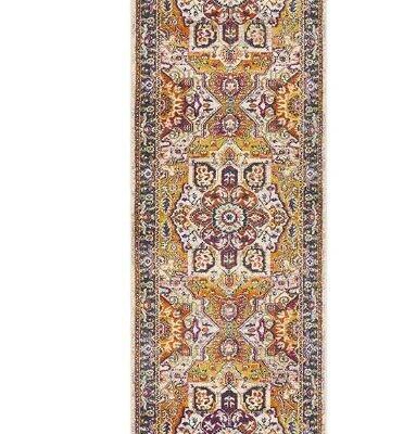 Babylon 207 Multi Runner by Rug Culture-500X80CM - RUNNER