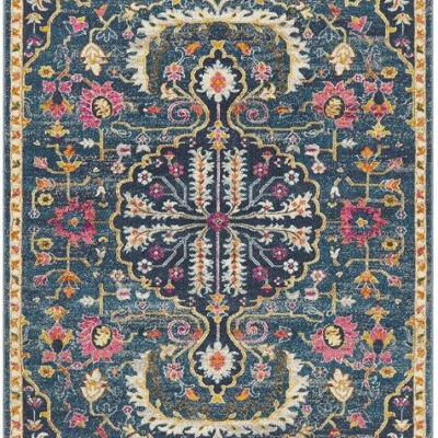 Babylon 209 Navy by Rug Culture-290X200CM – RECTANGLE Babylon 209 Navy by Rug Culture-290X200CM - RECTANGLE