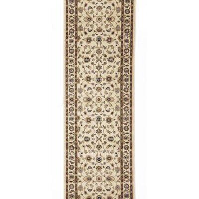 Sydney 1 Ivory Ivory Runner Rug by Rug Culture - 400X80CM - RUNNER