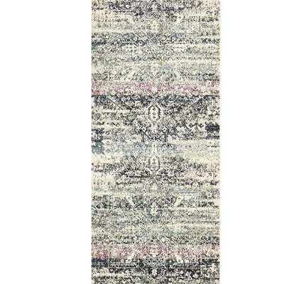 Museum 865 Blue Runner by Rug Culture-400X80CM - RUNNER