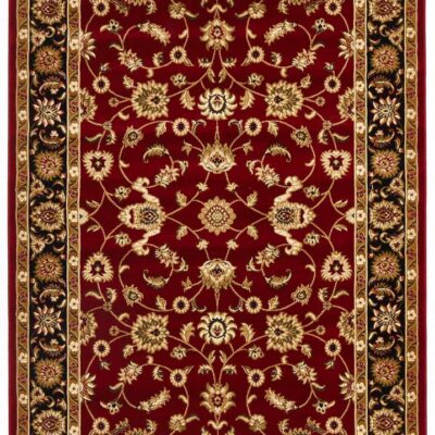 Sydney 1 Red Black Rug by Rug Culture - 290X200CM - RECTANGLE