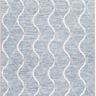 Terrace 5501 Blue by Rug Culture-290X200CM - RECTANGLE