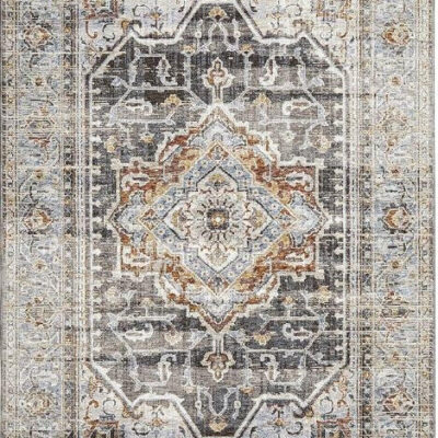 Jaipur 99 Grey by Rug Culture-380X280CM – RECTANGLE Jaipur 99 Grey by Rug Culture-380X280CM - RECTANGLE