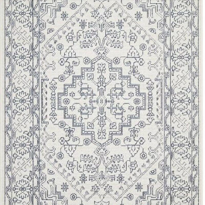 Seaside 5555 White by Rug Culture-220X150CM - RECTANGLE