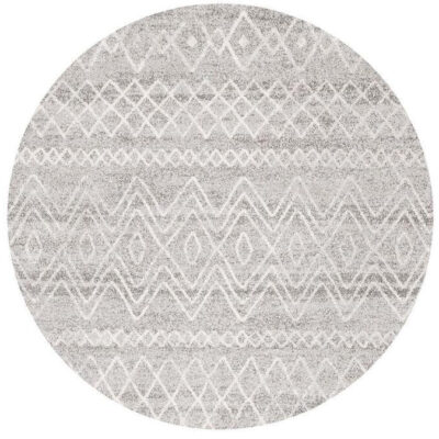 Oasis 453 Grey Round by Rug Culture-200X200CM - ROUND