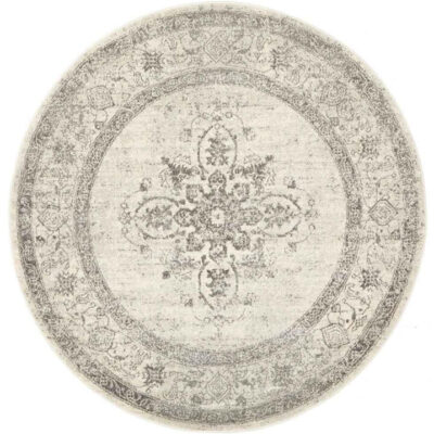 Century 977 Silver Round by Rug Culture - 200X200CM - ROUND
