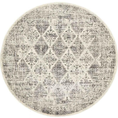 Century 999 Grey Round by Rug Culture - 200 x 200 cm - ROUND