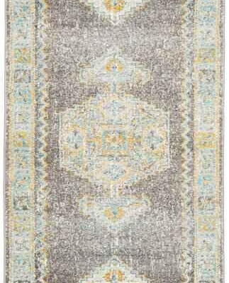 Century 944 Grey Runner by Rug Culture - 80 x 500 cm - RUNNER