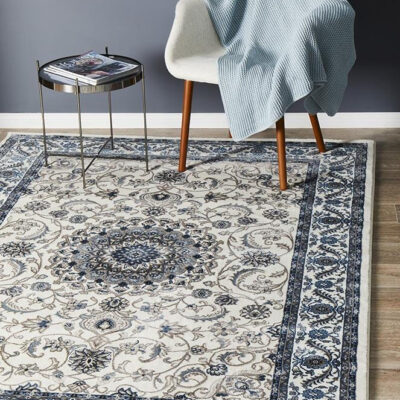 Sydney 9 White White Rug by Rug Culture - 400X300CM - RECTANGLE