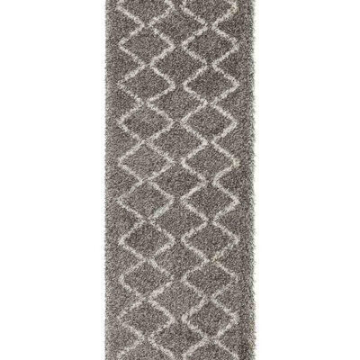 Saffron 11 Grey Runner by Rug Culture - 400X80CM - RUNNER