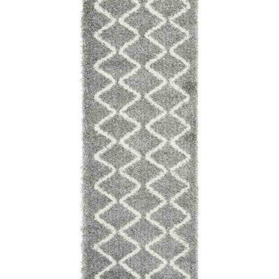 Saffron 11 Silver Runner by Rug Culture - 400X80CM - RUNNER