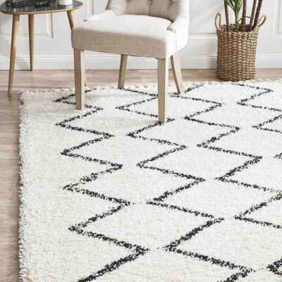 Saffron 11 White by Rug Culture - 230X160CM - RECTANGLE
