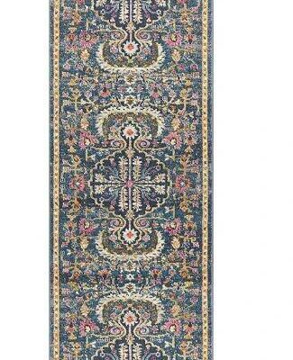 Babylon 209 Navy Runner by Rug Culture-400X80CM – RUNNER Babylon 209 Navy Runner by Rug Culture-400X80CM - RUNNER