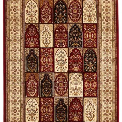 Sydney 4 Red Ivory Rug by Rug Culture - 400X300CM - RECTANGLE