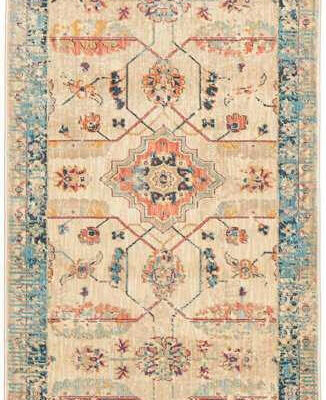Odyssey 140 Bone Runner by Rug Culture - 80 x 400 cm - RUNNER