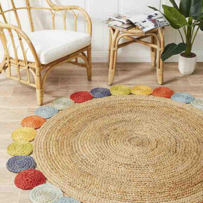 Atrium Tutti Multi By Rug Culture - 200X200cm ROUND