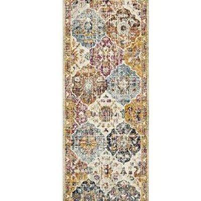 Museum 861 Rust Runner by Rug Culture-400X80CM - RUNNER