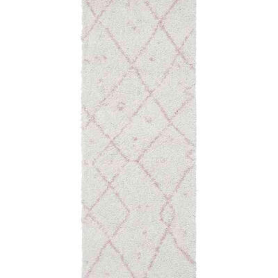 Saffron 44 Pink Runner by Rug Culture - 400X80CM - RUNNER