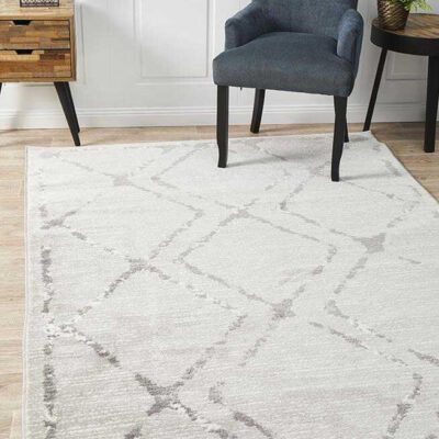 Metro 606 Silver by Rug Culture – 400X300CM – RECTANGLE Metro 606 Silver by Rug Culture - 400X300CM - RECTANGLE