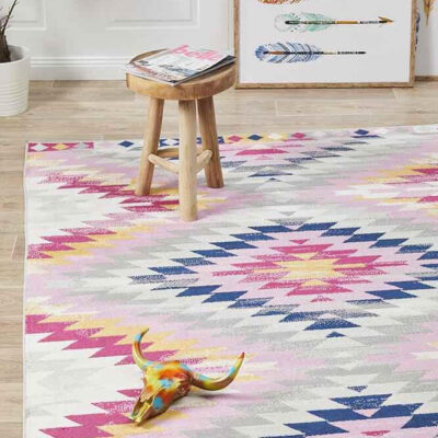 Zanzibar 768 Pink by Rug Culture – 400X300CM – RECTANGLE Zanzibar 768 Pink by Rug Culture - 400X300CM - RECTANGLE