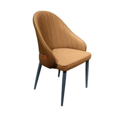 VELLUTO Dining Chairs Set Armchairs Mid Century Modern Kitchen Dining Room Chairs Faux Leather Accent Chairs Metal Vanity Lounge Chair with Back for L VELLUTO Dining Chairs Set Armchairs Mid Century Modern Kitchen Dining Room Chairs Faux Leather Accent Chairs Metal Vanity Lounge Chair with Back for L