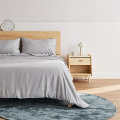 Ecosa Bamboo Bedding - Quilt cover / King / Grey