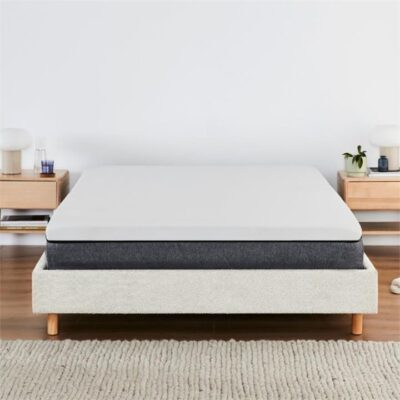 Breeze Bed Base - Queen / Alabaster / Breeze