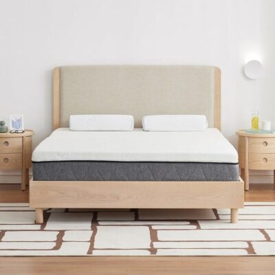 Haven Bed Frame - Double / Ash/Oyster Shell