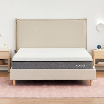 Alta Bed Frame - Double / Oyster Shell