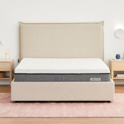 Alta Storage Bed Frame - Double / Oyster Shell