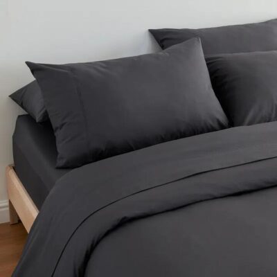 Cotton Bedding - Sheet set / Single / Space Grey