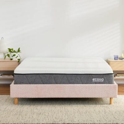 Breeze Bed Base - Single / Dusky Rose / Breeze