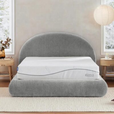 Nuve Cloud Bed Frame - Single / Shale Grey