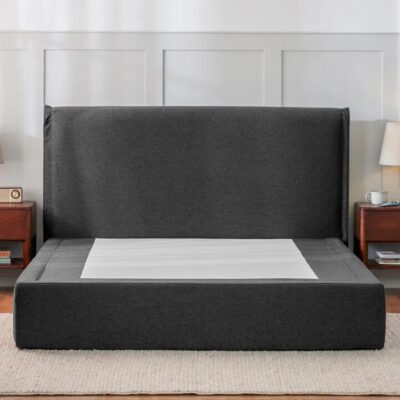 Veya Cloud Bed Frame - King / Charcoal