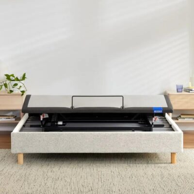 Breeze Adjustable Bed Base - King / Crisp White