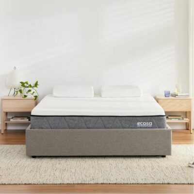 Breeze Storage Bed Base - King / Dove Grey